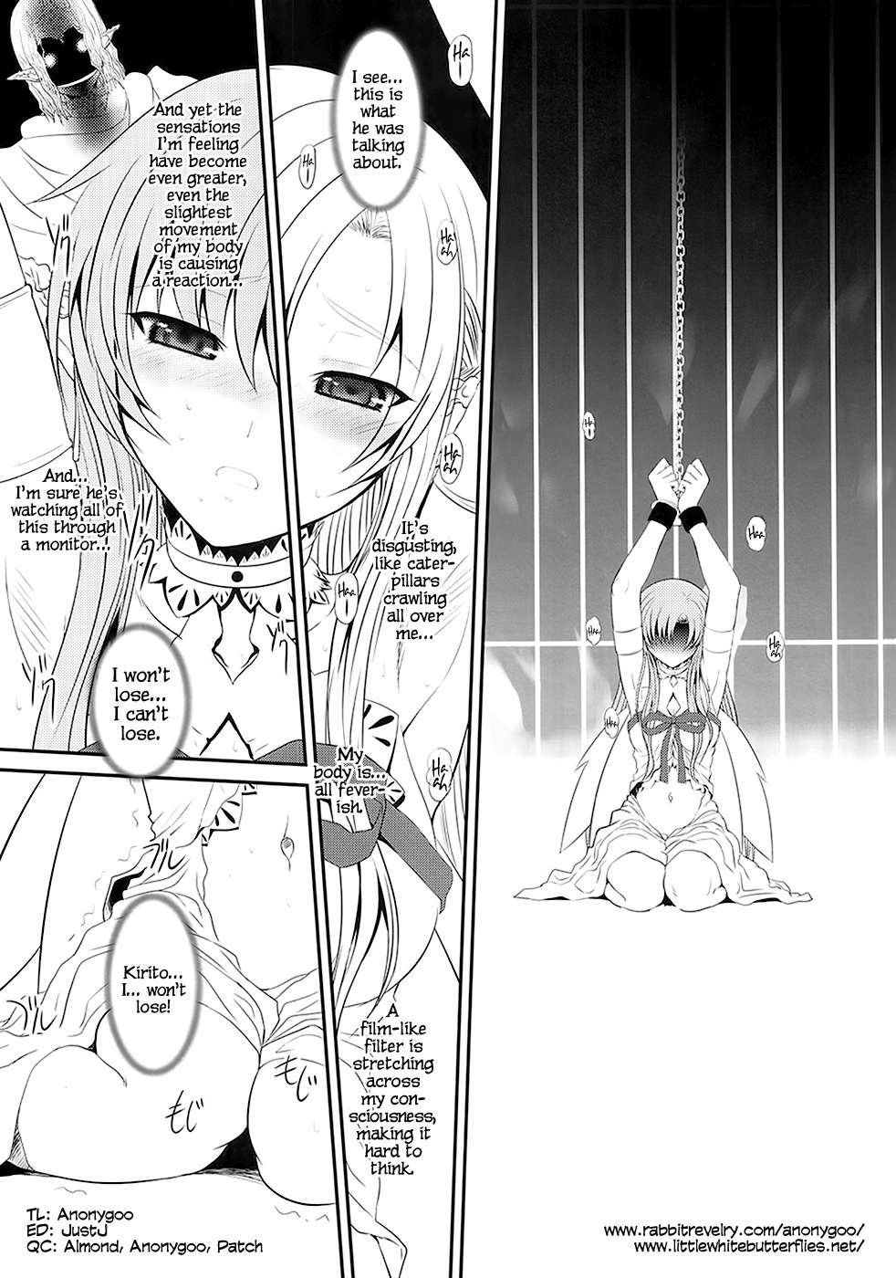 Hentai Manga Comic-Slave Asuna Online-Chapter 1-6
